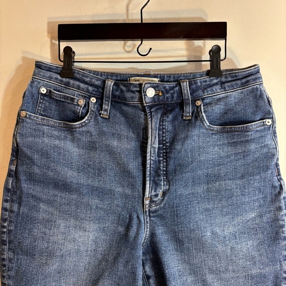 MADEWELL SZ 30 The Curvy Perfect Vintage Mid Wash High Rise Blue Jeans - Picture 3 of 12